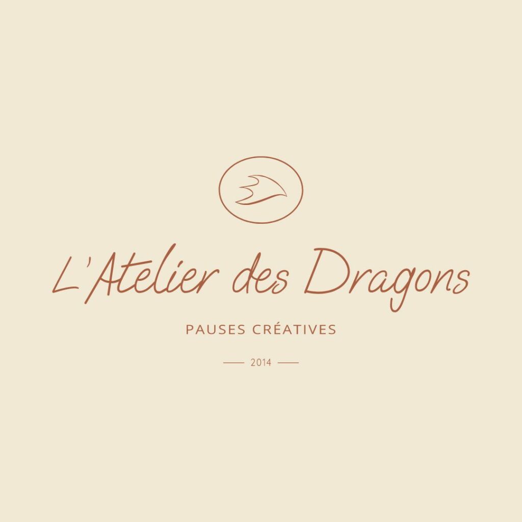 Logo principal de l'Atelier des Dragons - Cloé Pham-Van